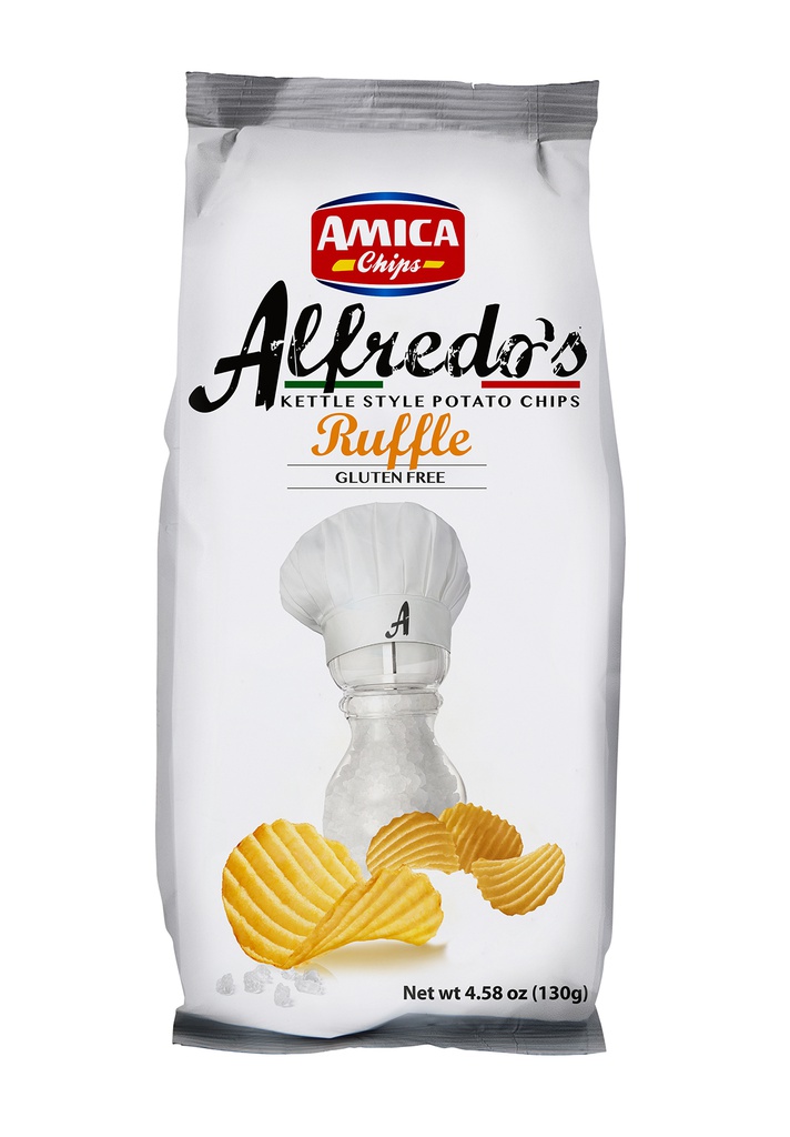 Chips grillés Alfredo 130g X15