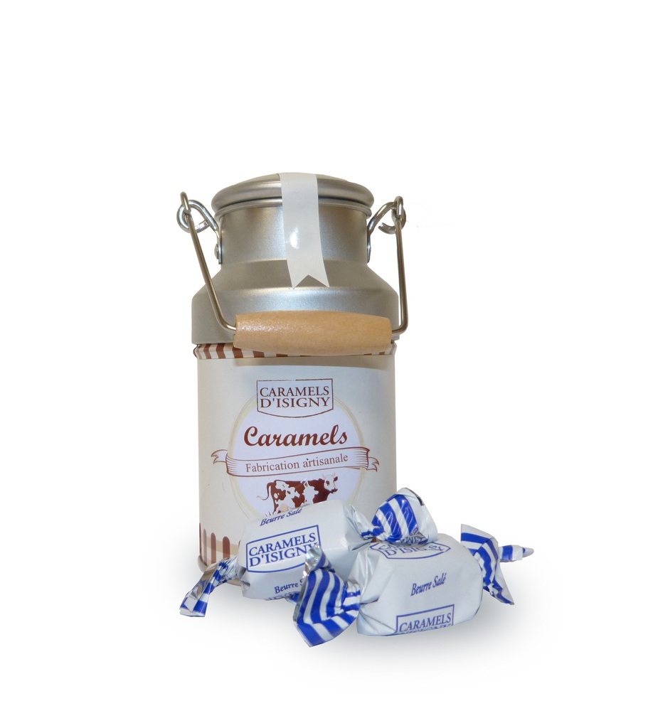 Pot à lait caramel au beurre salé d'Isigny 75gx12