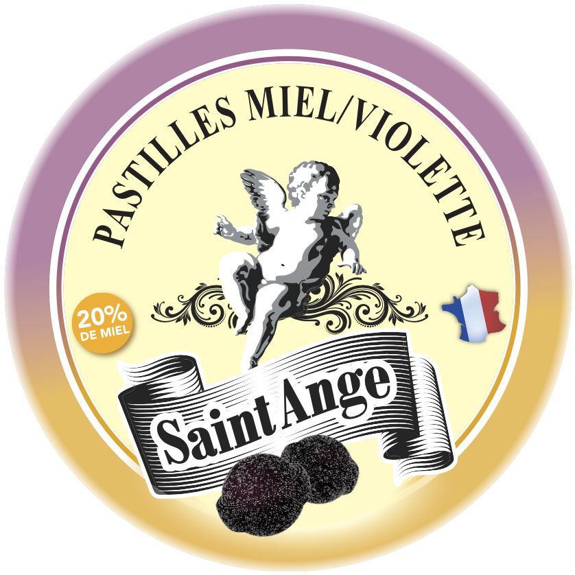 *Pastilles au Miel Violette 50g x 10
