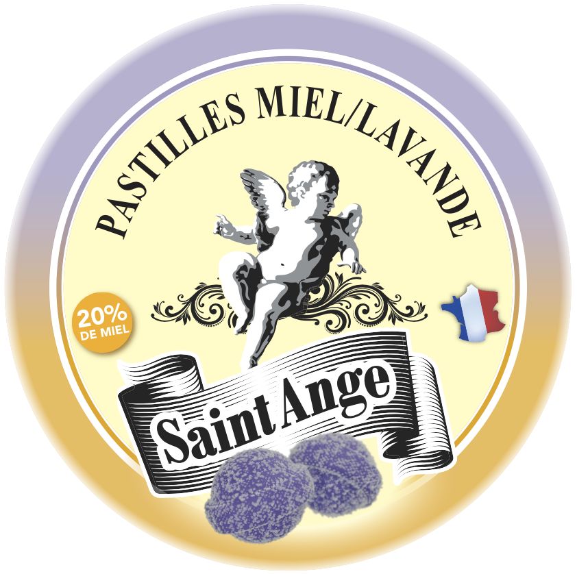 *Pastilles au Miel Lavande 50g x 10