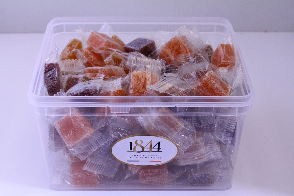 Pâte de fruit env ind vrac 1kg x 1