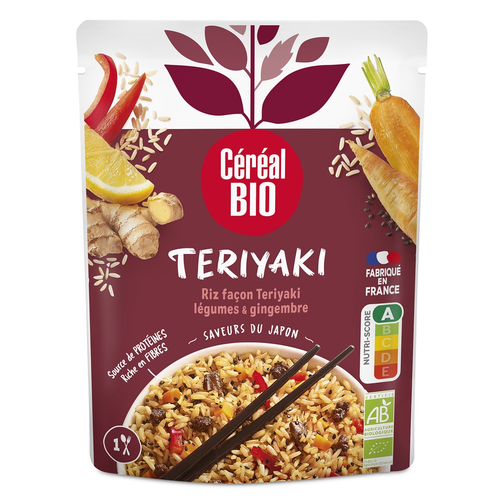 Doy riz façon Teriyaki 220g BIO X10
