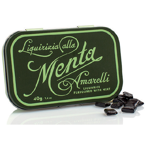 [AM064] Boites réglisse 40G (Réglisse menthe naturelle)