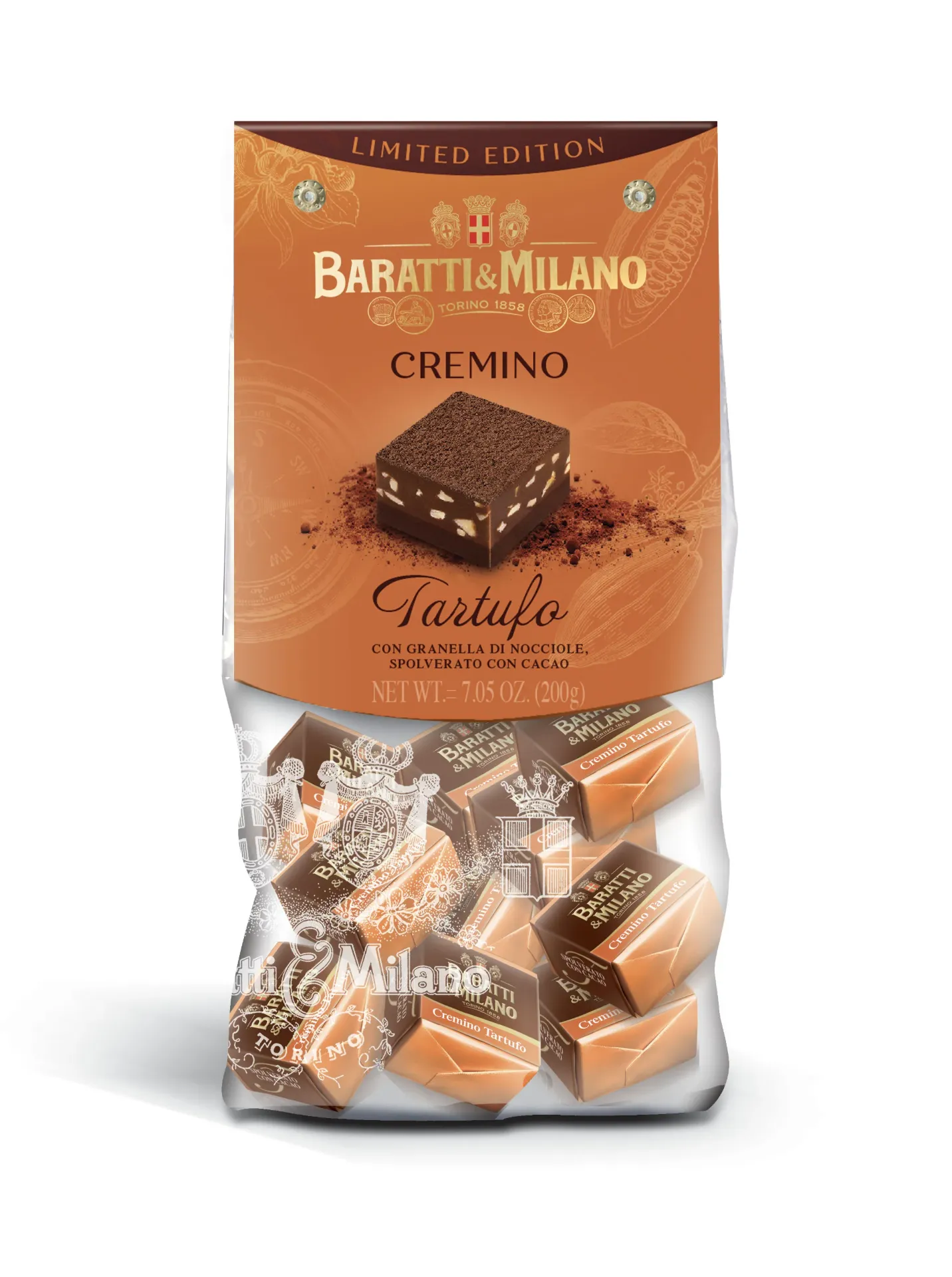 [BM4361] Sachets cremino 200gx10 (Tartufo)