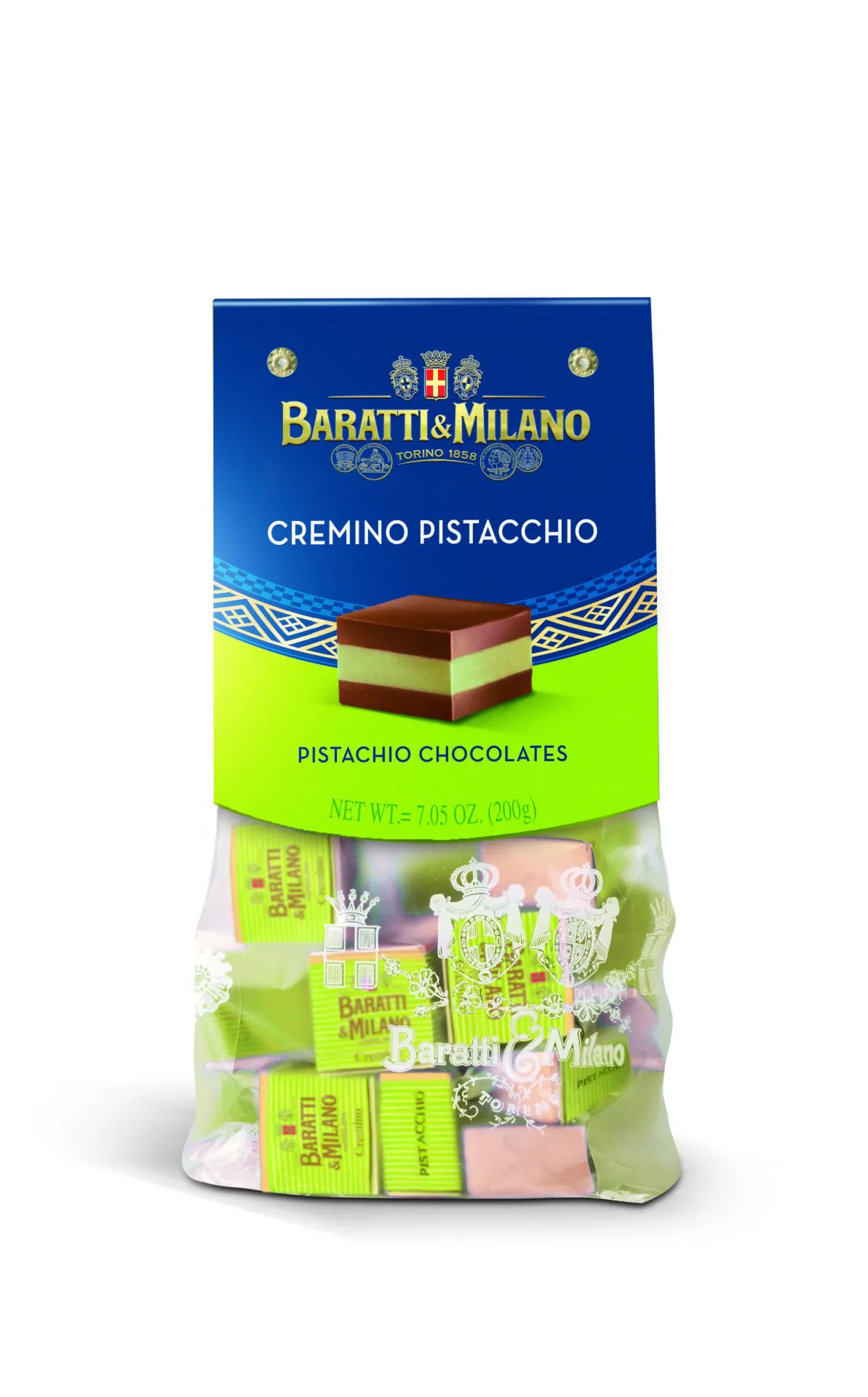 [BM4362] Sachets cremino 200gx10 (Pistache)