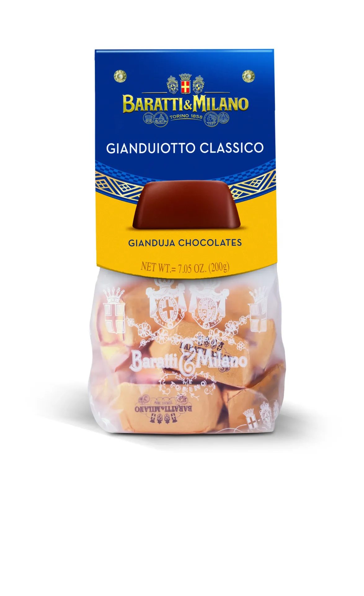 [BM4329] Sachet Gianduitto 200gx10 (Chocolat lait)
