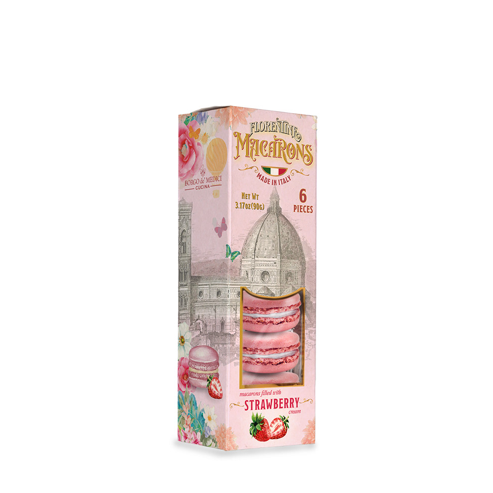 Boite 6 macarons 90gx12