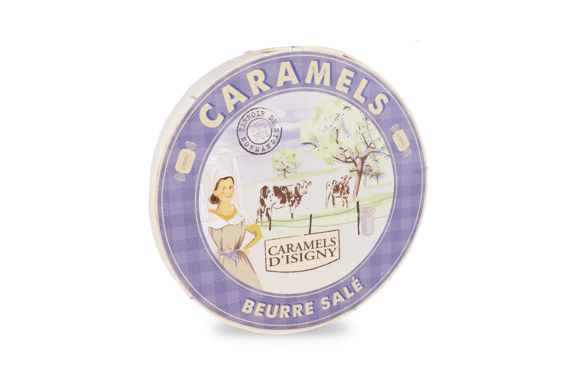 [CINC01955] Boite caramels 150gx12 (Beurre salé)