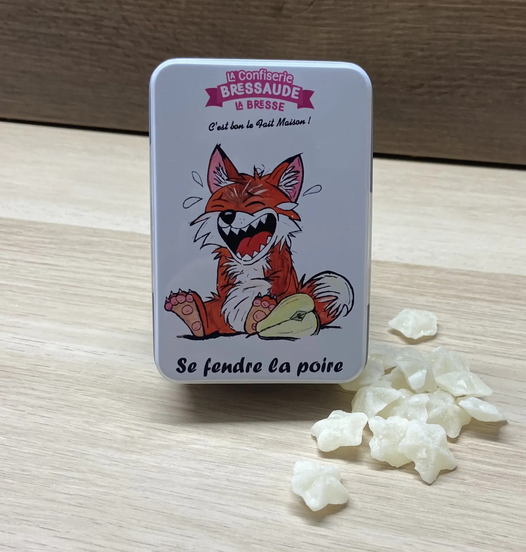 [CBCARPOI] Boite humoristique 70gx12 (poire)