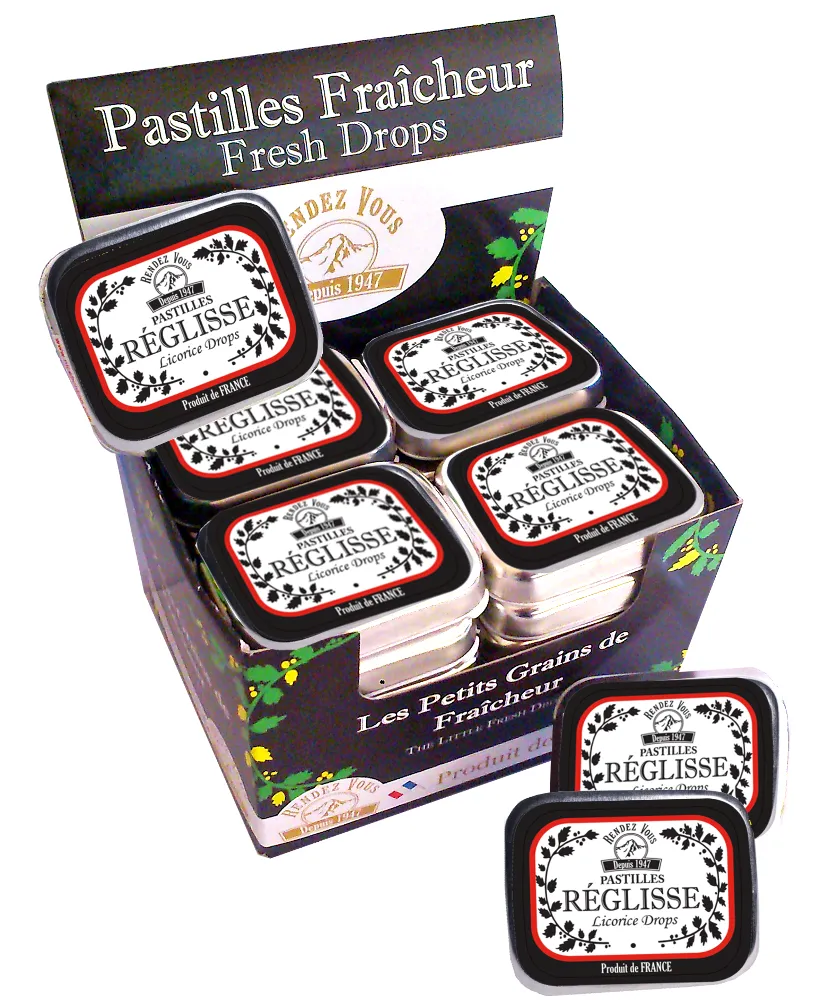 [SIC402000] Pastilles SIC x24 (Réglisse)