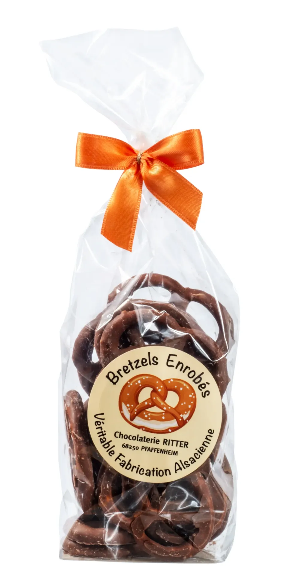 [KABRETLAIT] Sachets bretzel 100gx10 (Chocolat lait)