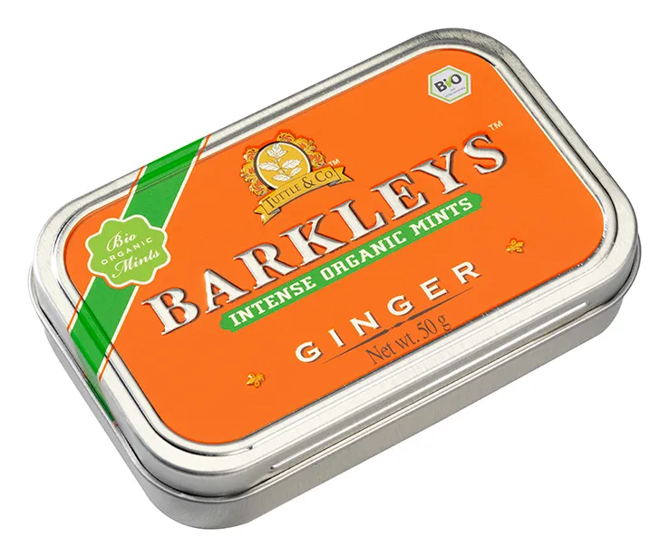 [BARG050] Boite métal pastille 50gx6 (Gingembre orange)