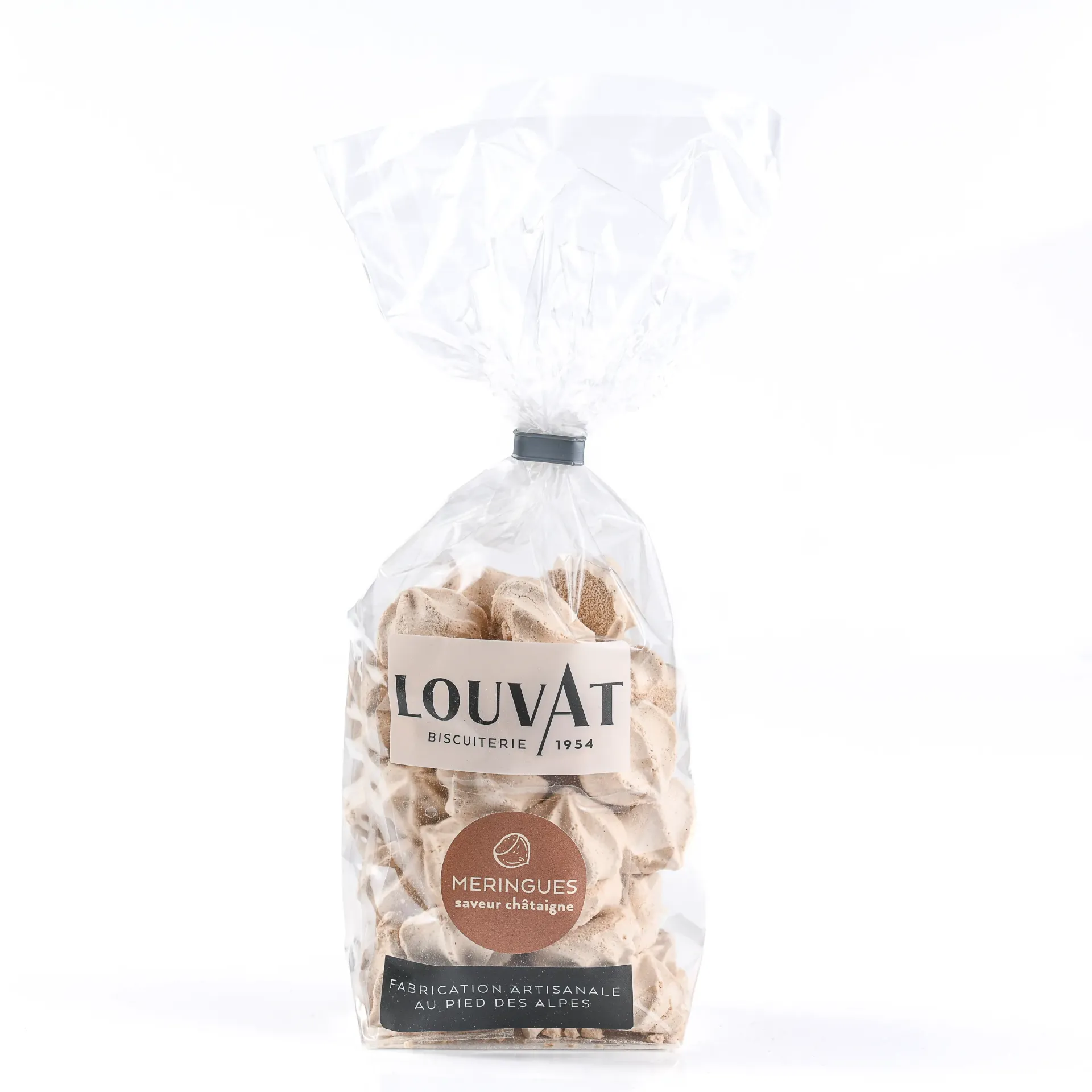[LOUSCHAT] Sachet meringue striées 50g X20 (Châtaigne)