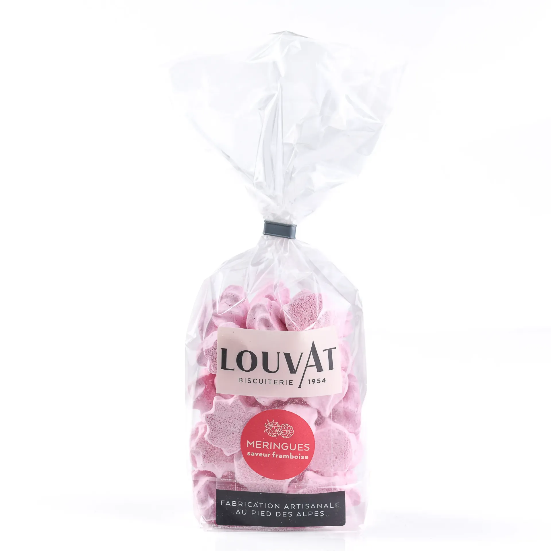 [LOUSFRAM] Sachet meringue striées 50g X20 (Framboise)