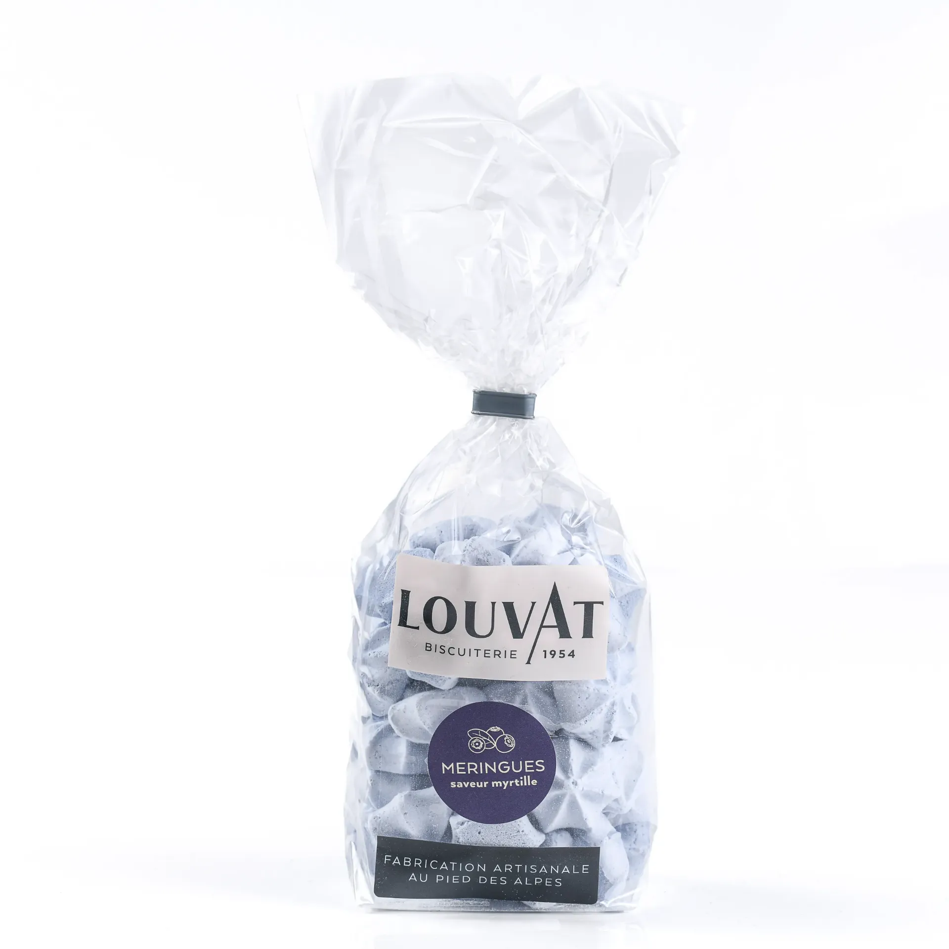 [LOUSMY] Sachet meringue striées 50g X20 (Myrtille)