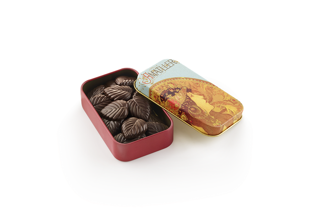 Boite cadeau métal choc noir 60gx10