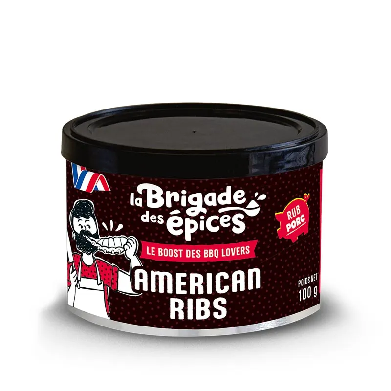 [BE130045] Rub 100gx6 (American ribs)