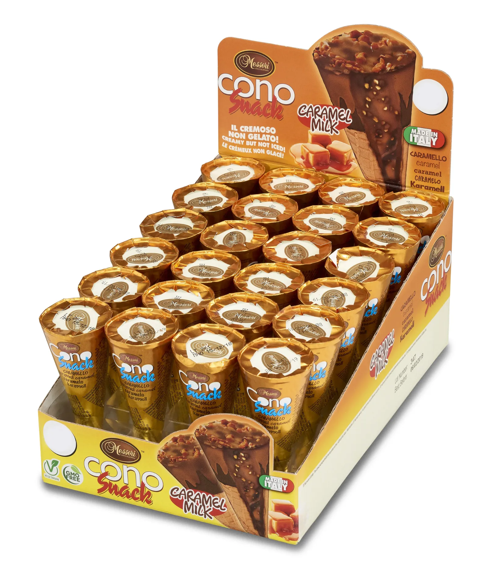 Cornet gaufrette 25g x24
