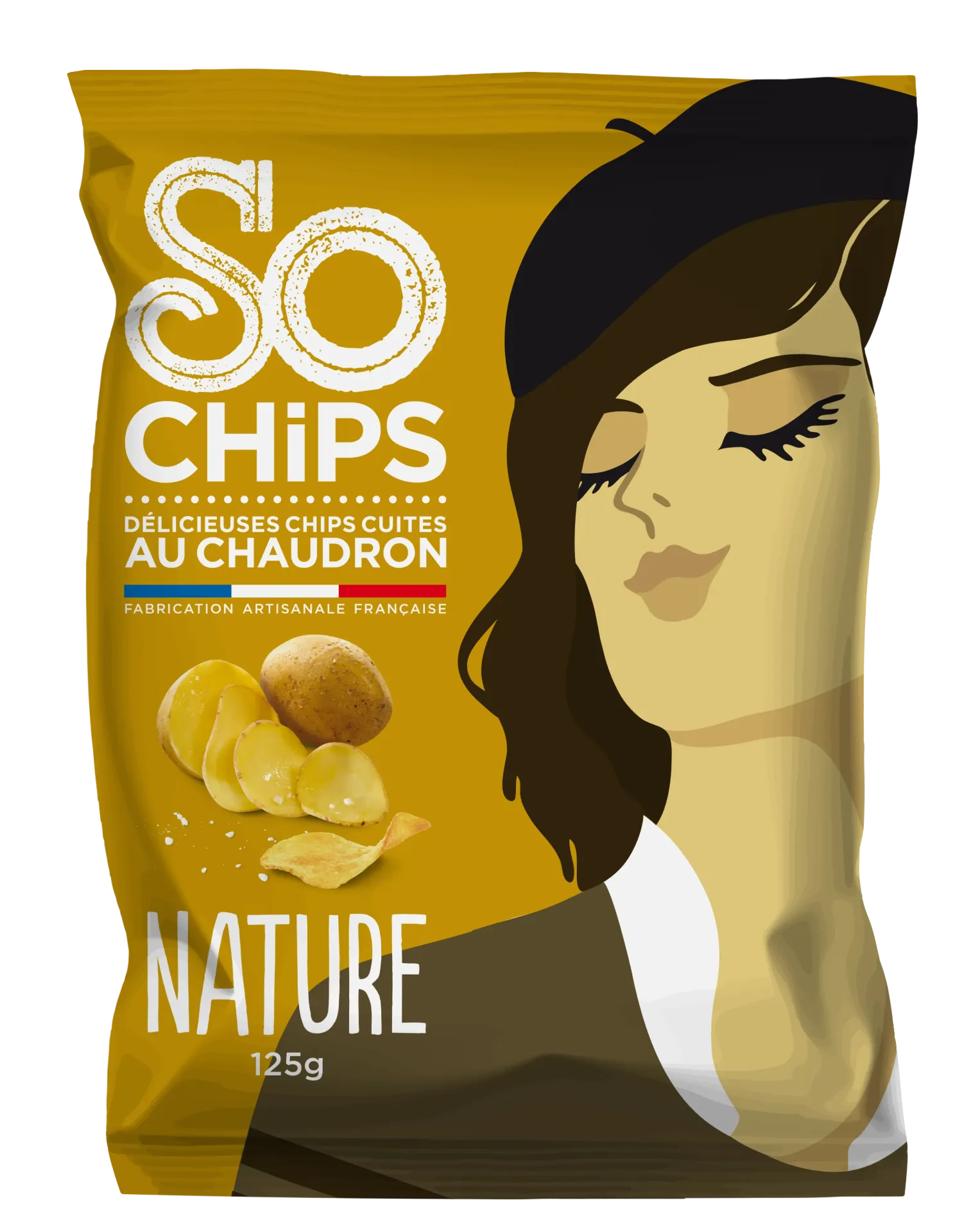 [SONAT] Chips So Chips 125g x10 (Nature)