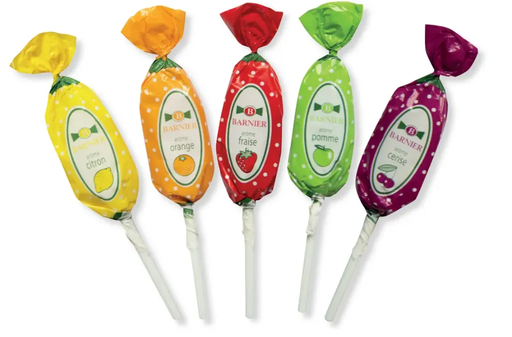 [BSFRX2] Sucettes aux 5 fruits assortis x 200