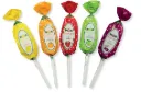 Sucettes aux 5 fruits assortis x 200