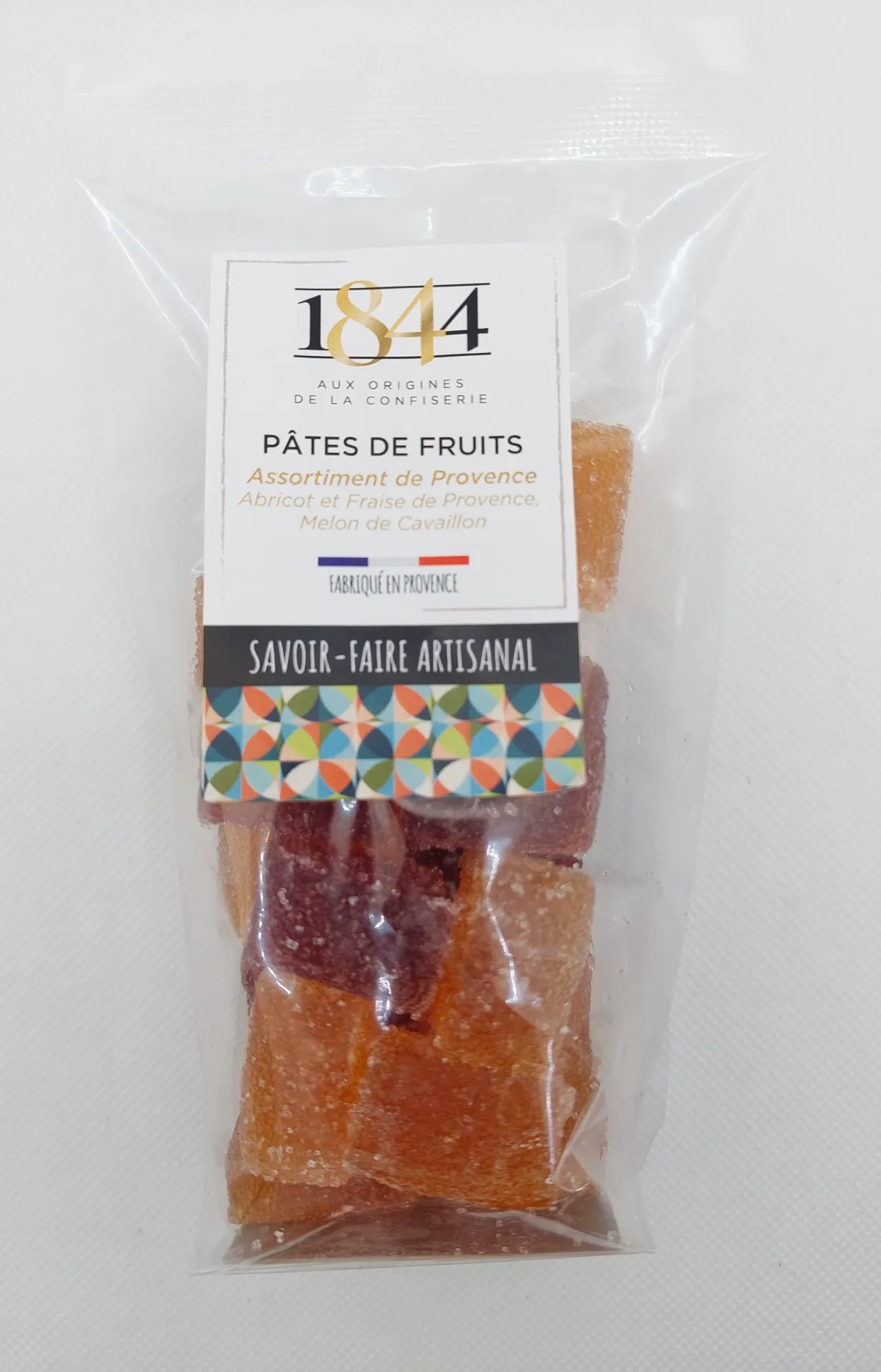 Sachet pâte de fruit ass Provence 160gx8