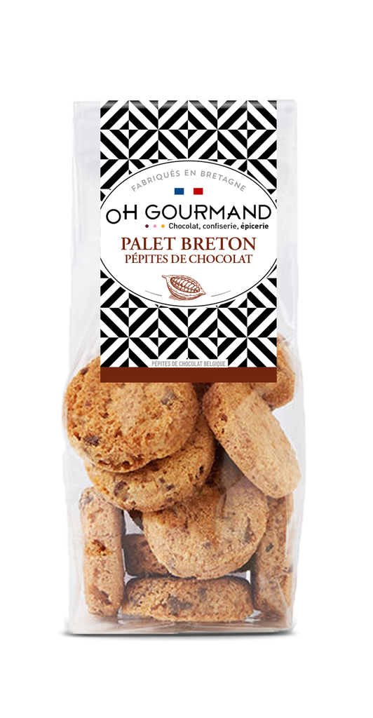 [OHMINIPALCH] Mini palet Breton aux perles de chocolat 80g X12