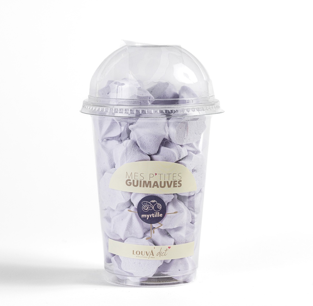 [LOUSHAMY] SHAKER Guimauves myrtille 100g X12