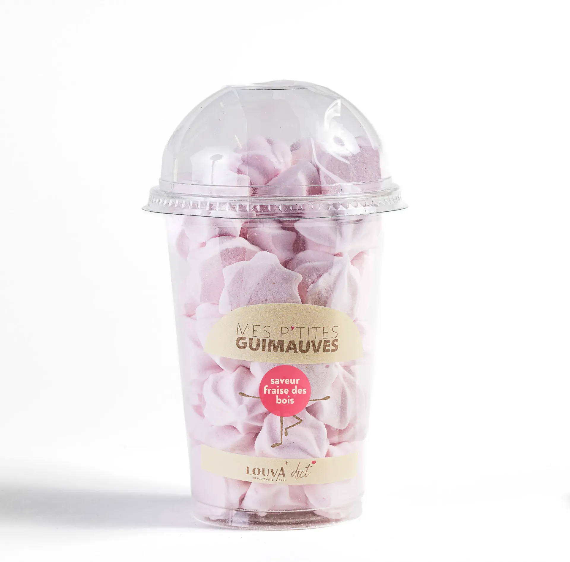 [LOUSHAF] SHAKER Guimauves fraise des bois 100g X12