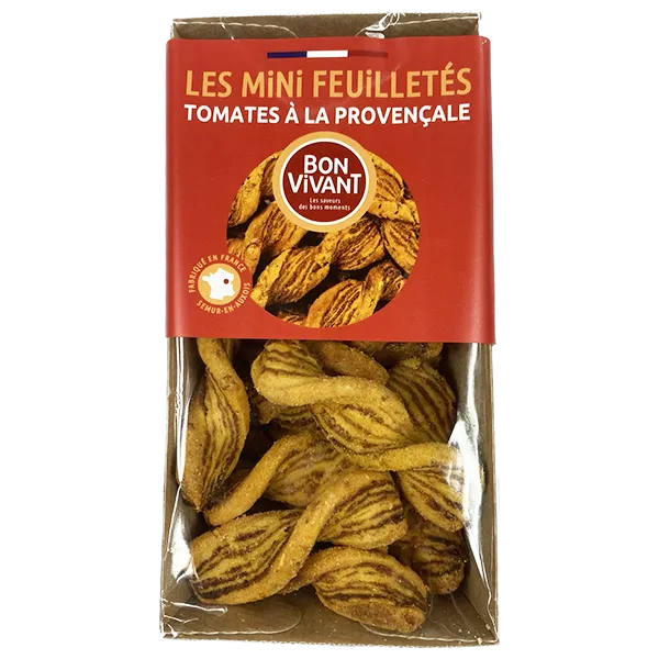 [BV70048] Barquette biscuits torsades tomate 60g X10