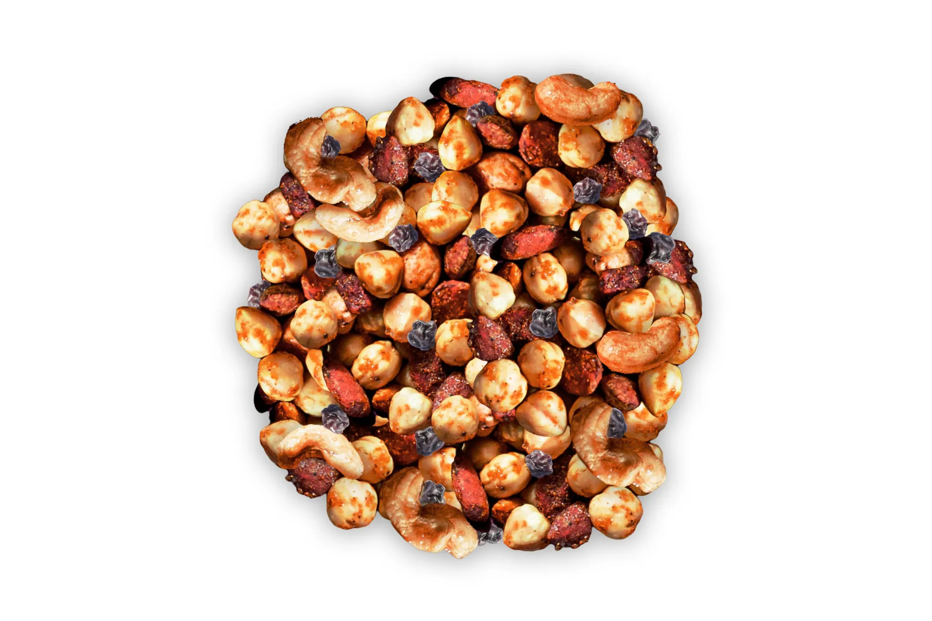 [SPMRP004] Mélange Amandes, Noisettes 100% Françaises, Noix de Cajou, Raisins Secs au Paprika Fumé - 5kg