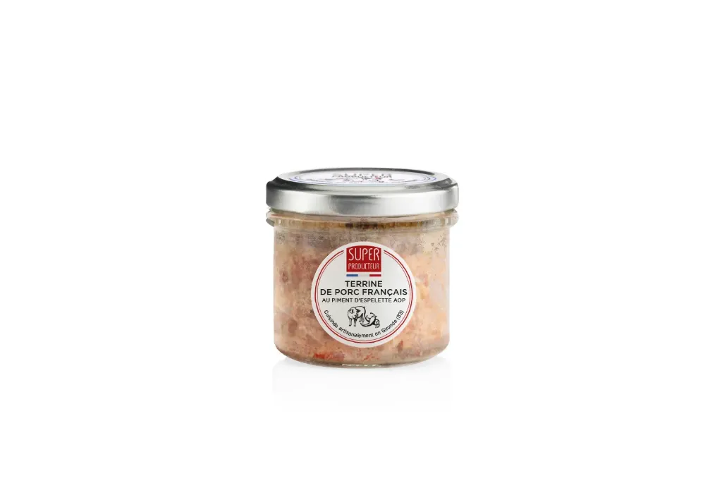 [SPTPE002] Terrine de Porc Français au Piment d'Espelette - 90g