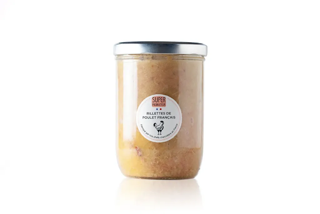 Rillettes de poulet Français- 650g
