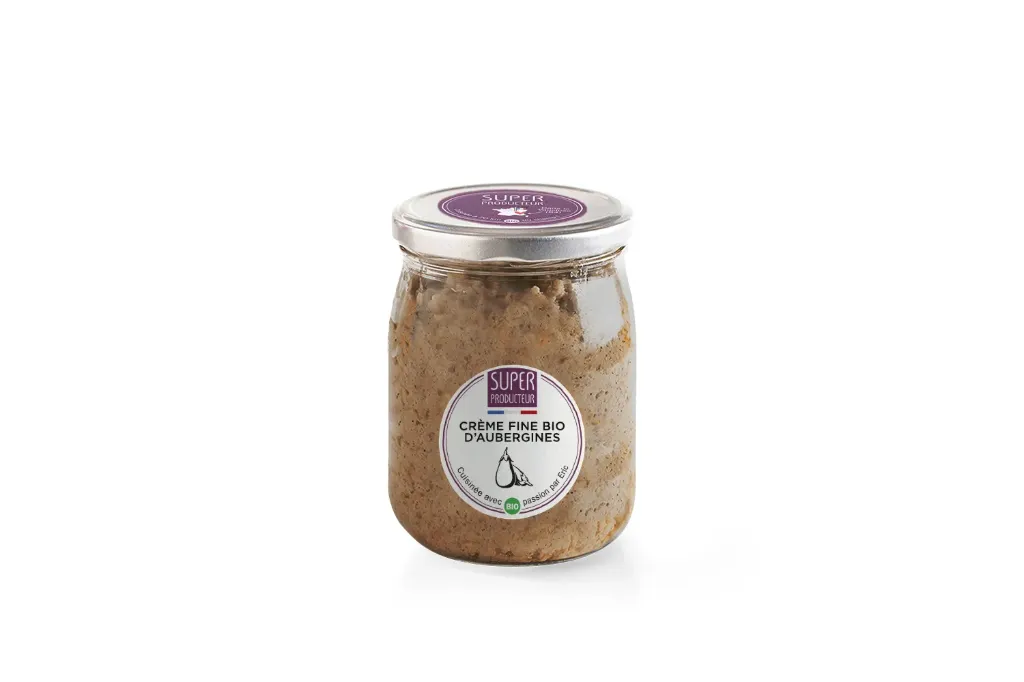 [SPABE003] Crème Fine Bio d'Aubergines - 500g