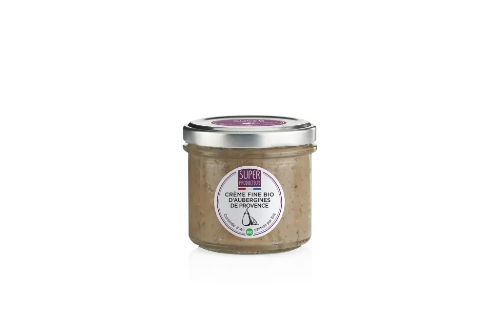 [SPABE002] Crème Fine Bio d'Aubergines - 90g