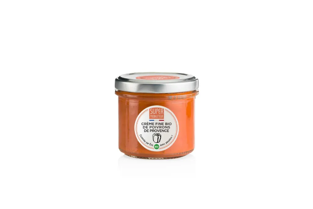 [SPPBP002] Crème Fine Bio de Poivrons de Provence - 90g