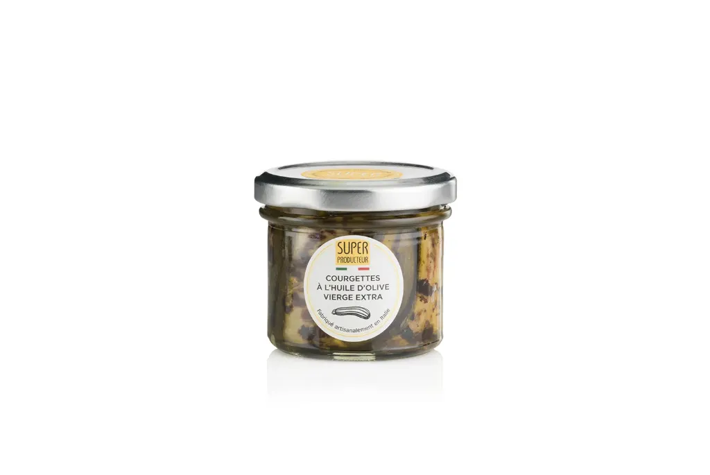 Courgettes Grillées à l'Huile d'Olive Vierge Extra - 100g