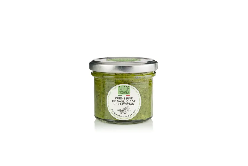 [SPPES001] Crème Fine de Basilic AOP et Parmesan - 85gr