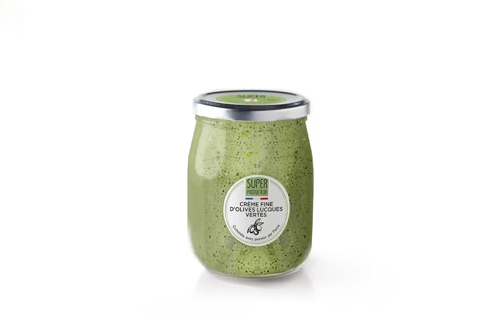 [SPOLV003] Crème Fine d'Olives Lucques Vertes  - 520g