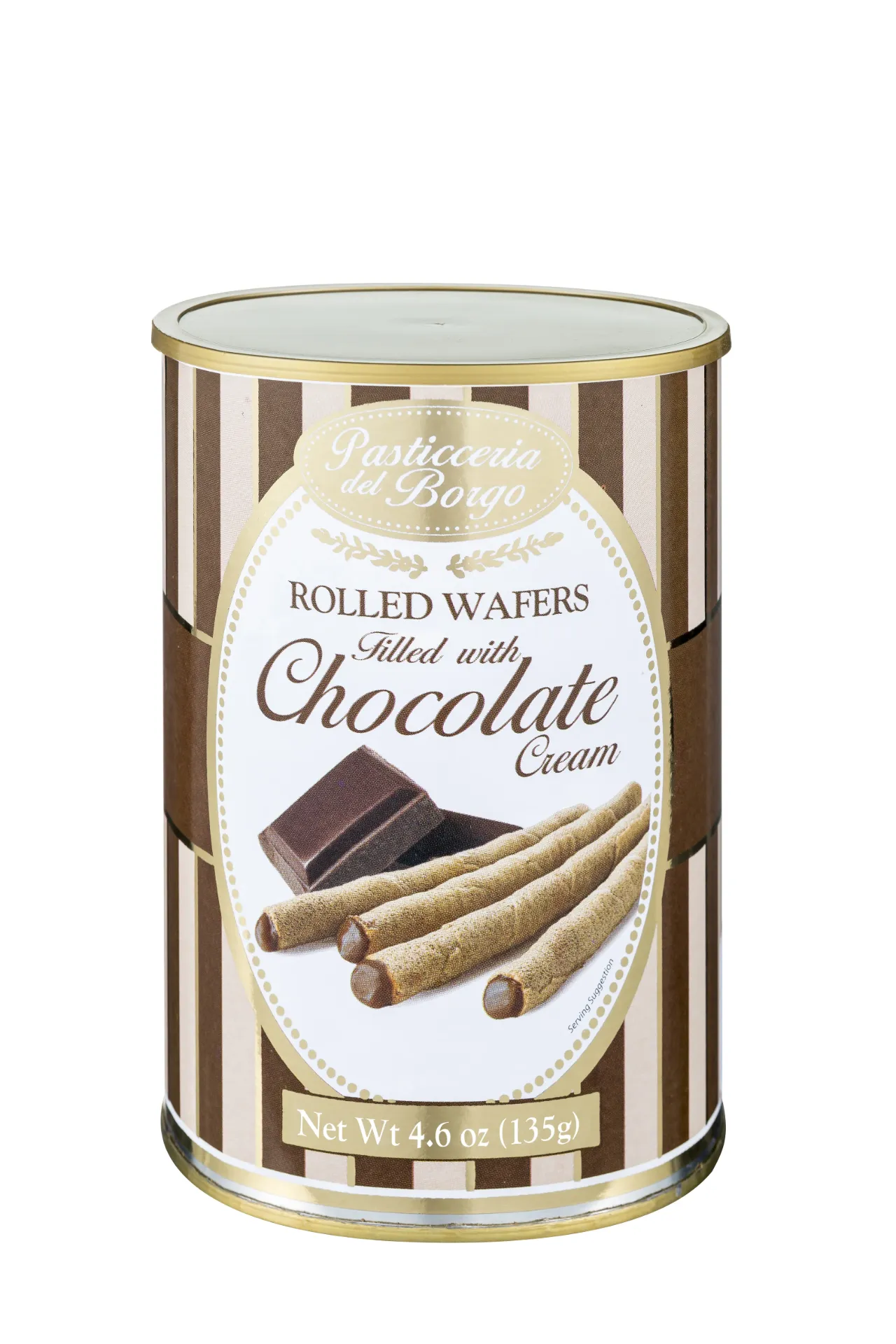 Boite métal cigarette chocolat 135g x12