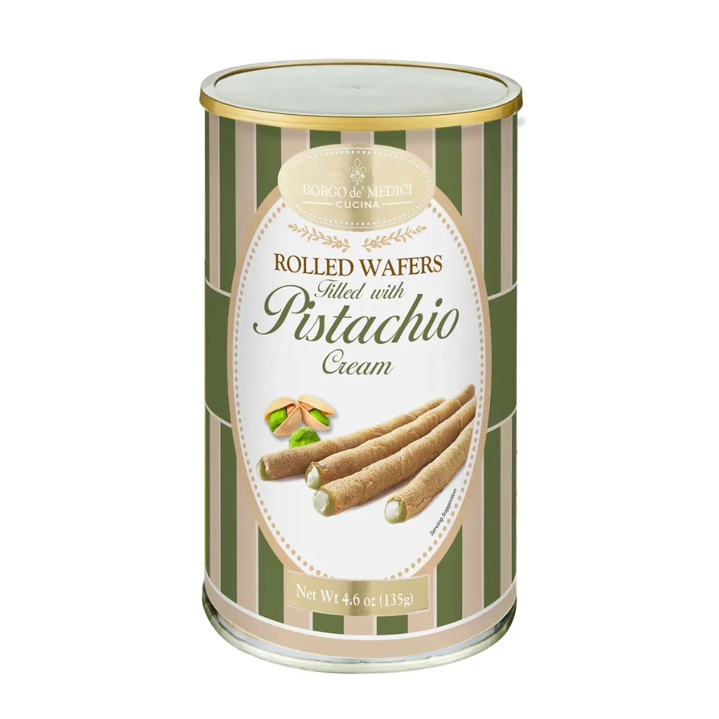 Boite métal cigarette pistache 135g x12