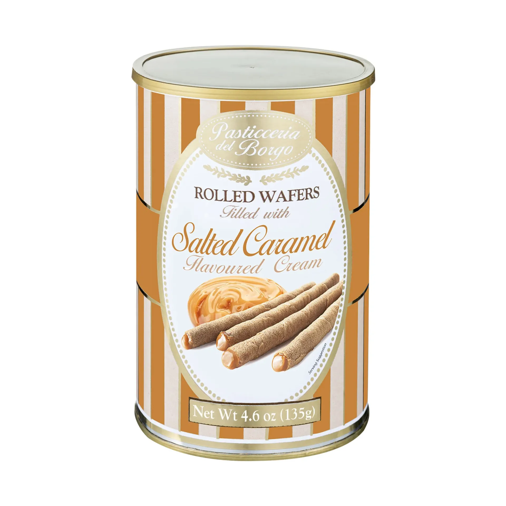 Boite métal cigarette caramel 135g x12