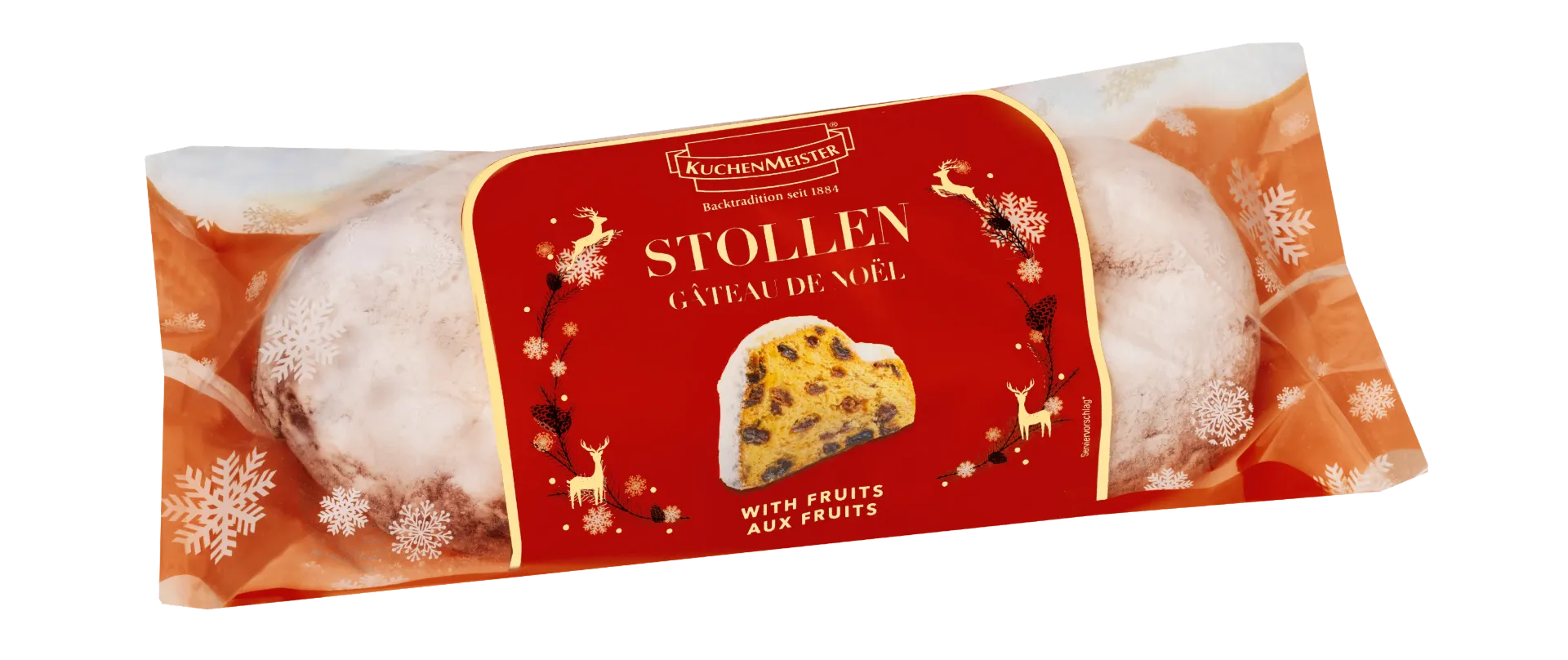 Stollen aux fruits 500g x 10