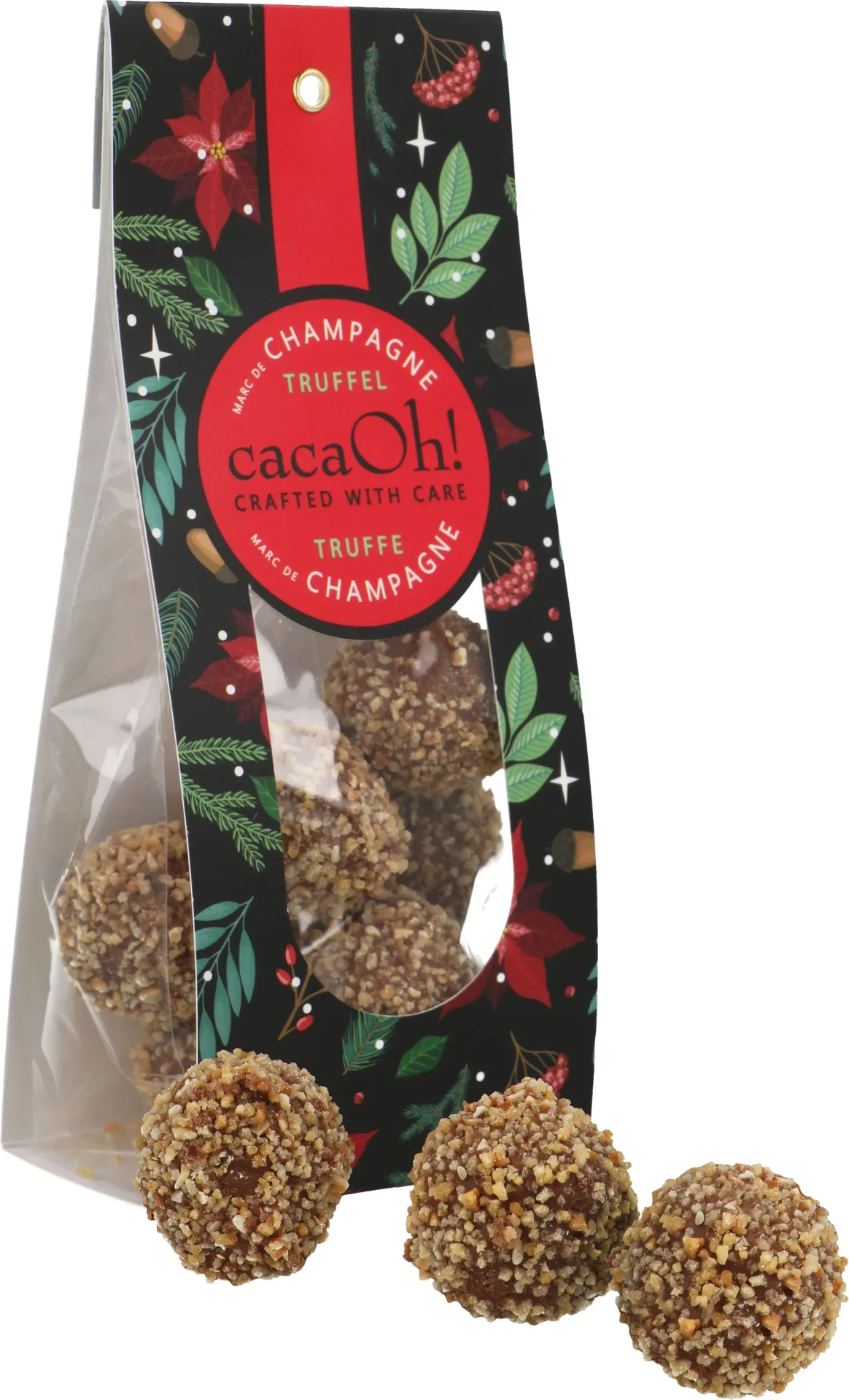 [CACAO5240] Sachet truffes champagne 130gx10