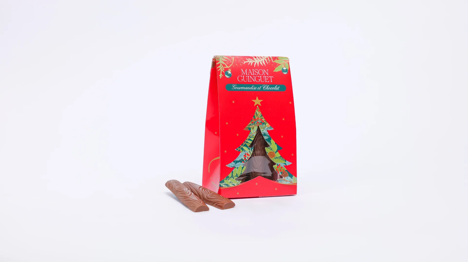 [BUCH80] Buches de noel choc lait 80gx14