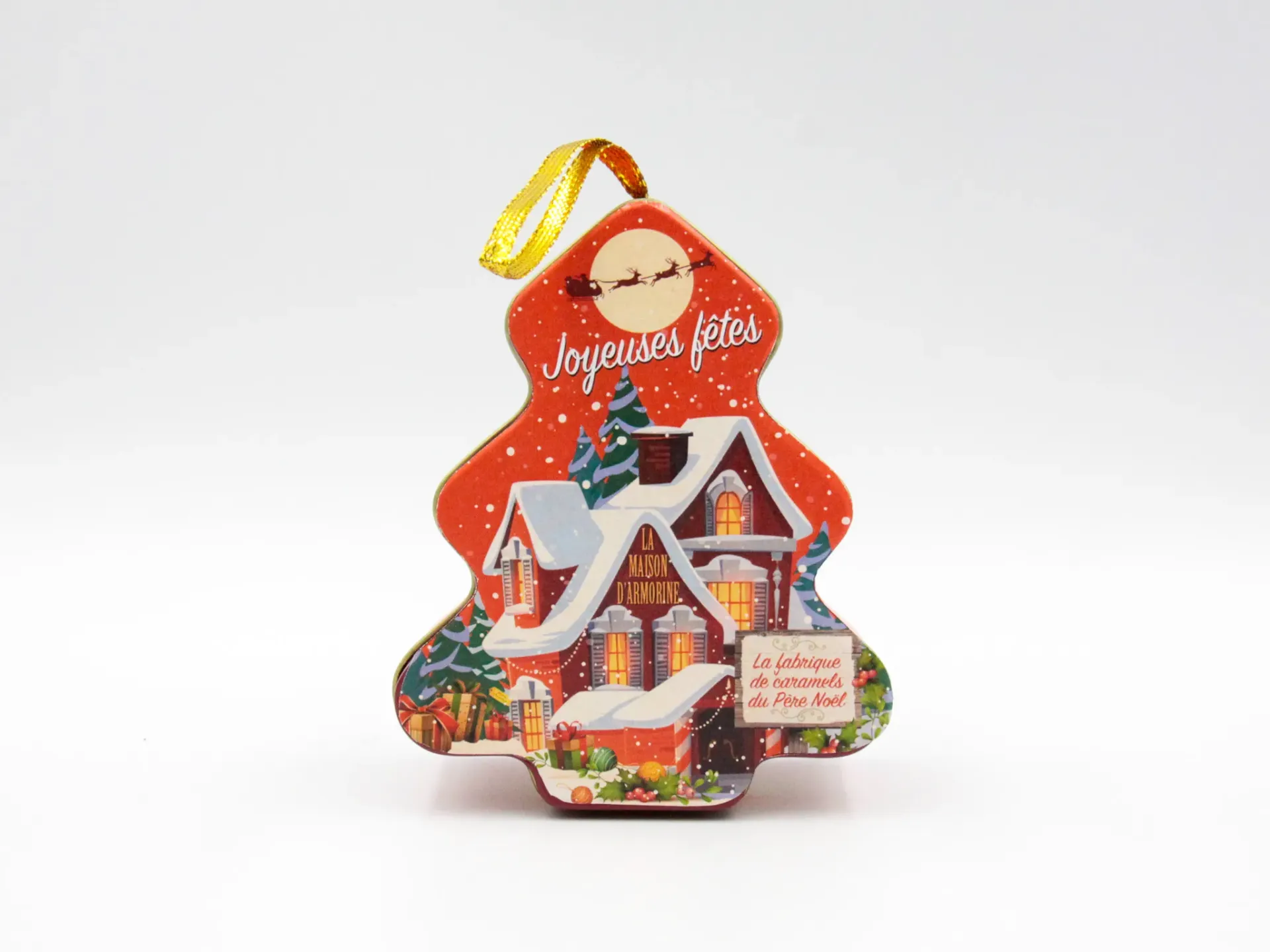 [SSAPINNOELBIO] Sapin Père noel caramels bio 80gx12
