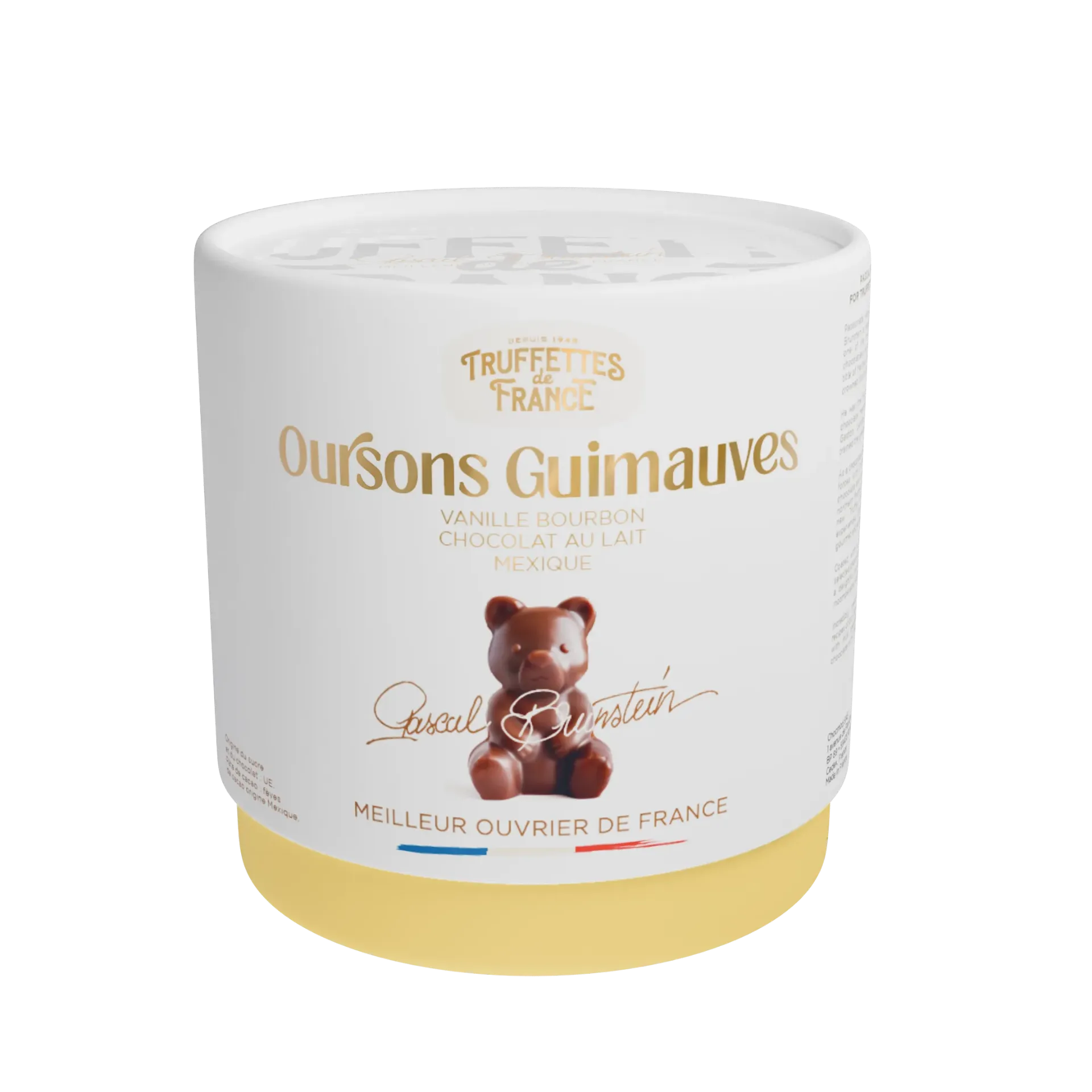 [3GVGM0264] Oursons guim vanil bourbon choc lait 170gx12