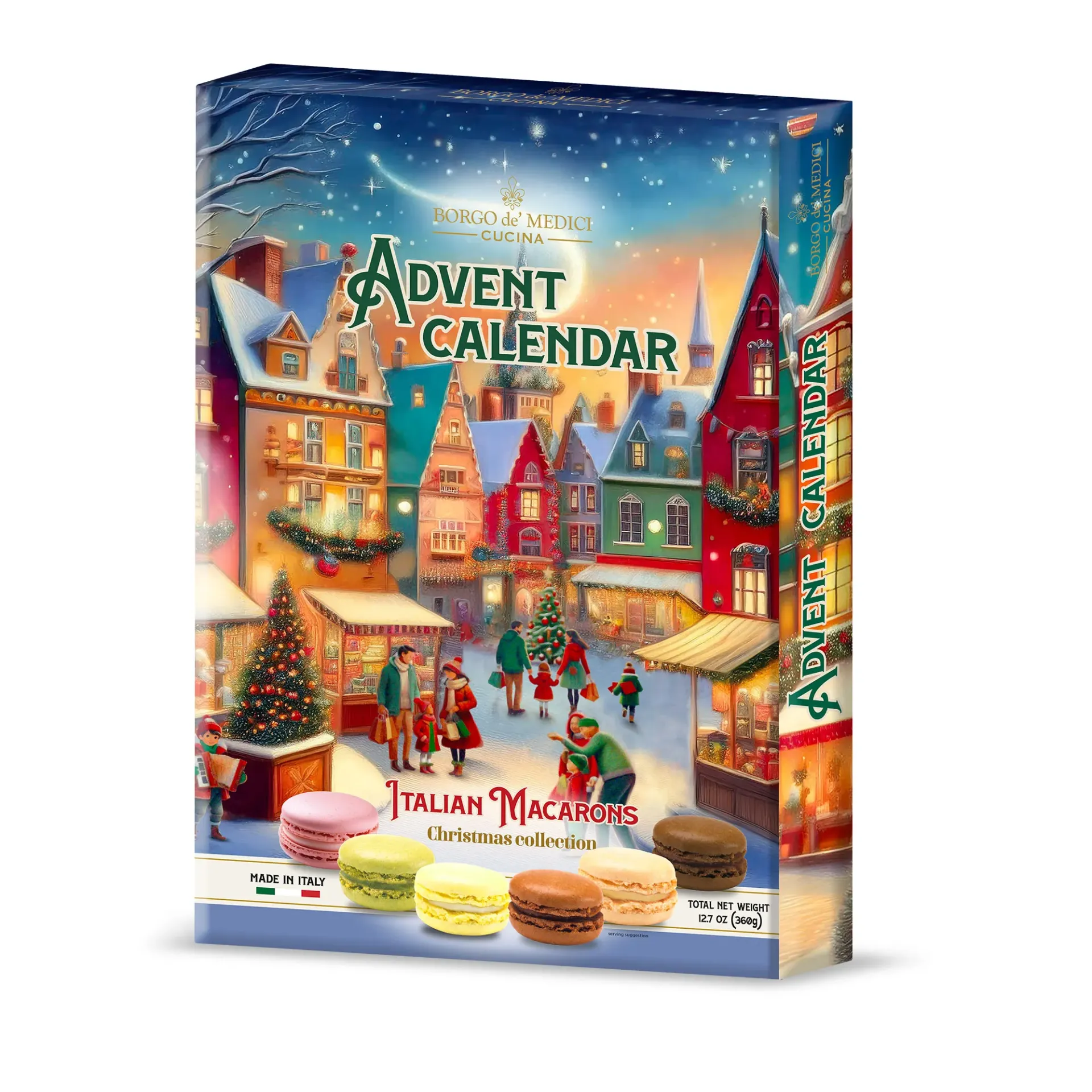 [BH2504] Calendrier de l'Avent Macarons 360gx6