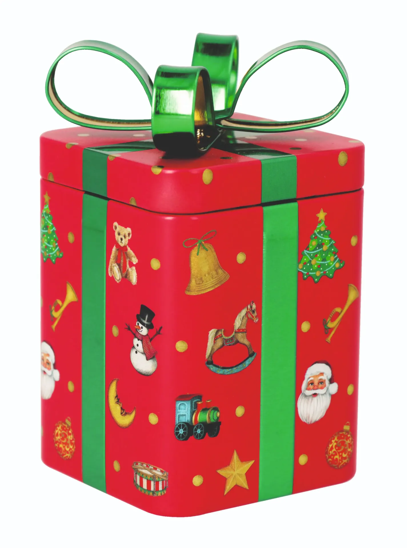 Boite cadeau métal garnie choc 43gx24