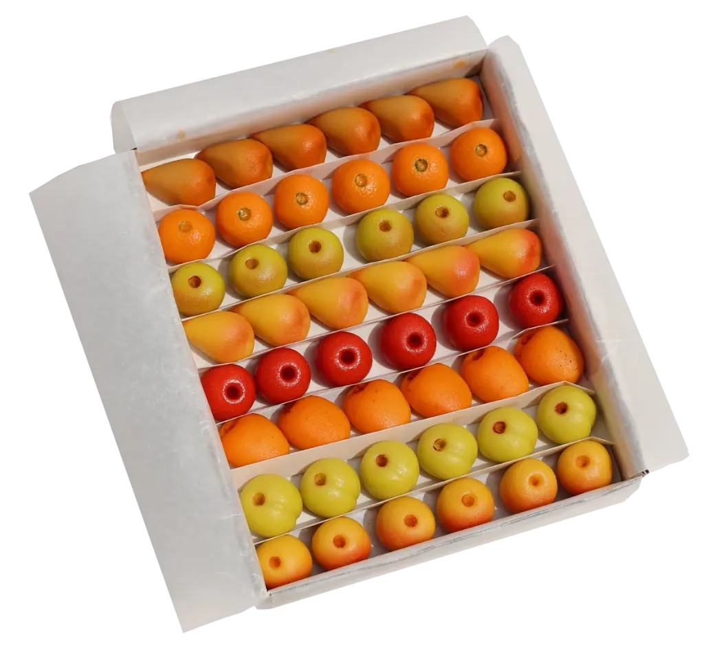 Fruits pâtes d'amande 11g 1,2kgx1